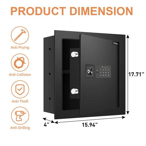 Snapklik Fireproof Wall Safes Between The Studs Centers