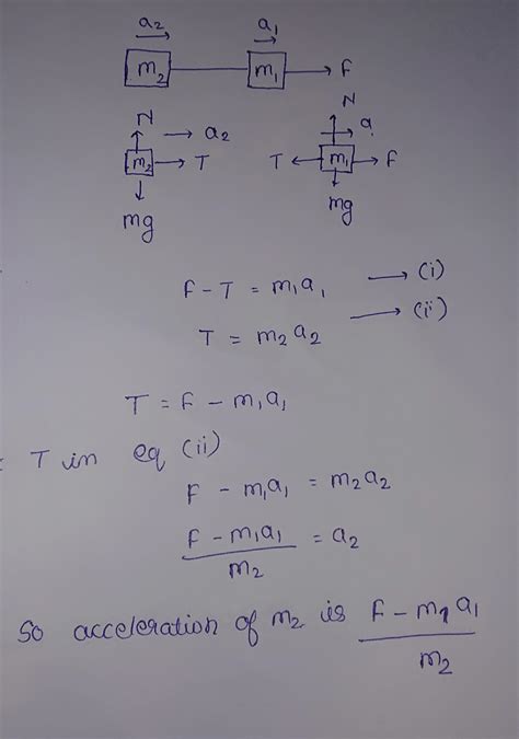 A Block Of Mass 10 Kg Splite In Two Blocks Of Masses M1 And M2 Now