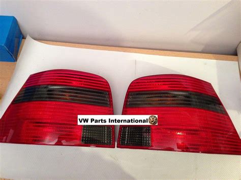 Vw Golf Mk4 Gti R32 Us Spec Rear Tail Lights Genuine New Vw Oem Parts Vw Parts International