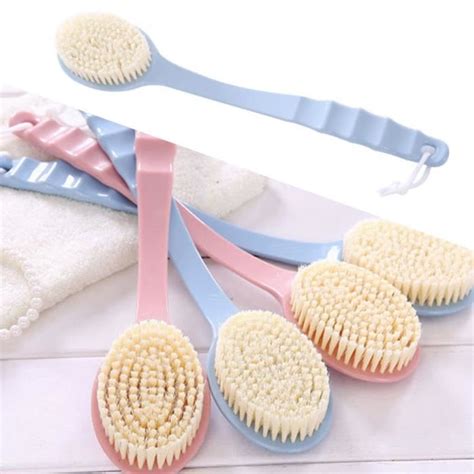 HURRISE brosse pour le corps Brosse de douche en plastique à Long