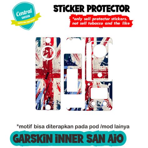 Jual Garskin Sticker Inner San Aio Bisa Custom Flag Kab Bantul