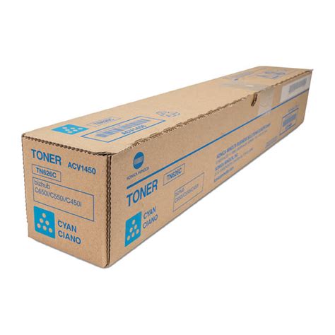 Konica Minolta TN626C Cyan Original Toner Cartridge