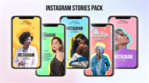 Instagram Stories Pack After Effects Templates Motion Array