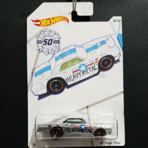 Jual Hot Wheels Edisi Spesial 50th Larry Wood 68 Dodge Dart Diecast