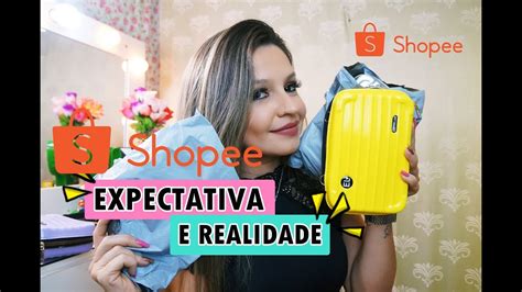 Expectativa X Realidade Compras Do Shopee Carol Domenicis Youtube