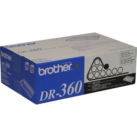 Made By Brother DR360 DR 360 Black High Yield Drum Unit