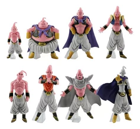 Set Figuras Majin Buu Transformaciones Pzas Coleccionables Meses