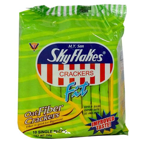 Best Skyflakes Fit Crackers Oat Fiber Biscuit Price And Reviews In