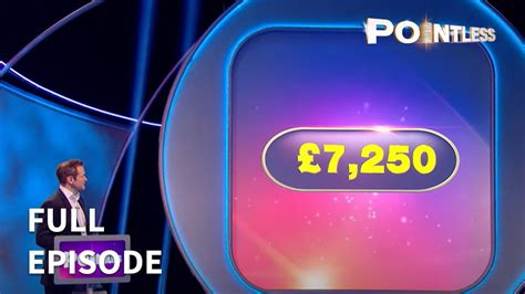 A 7 250 Jackpot Pointless Season 9 Episode 25 Full Episode