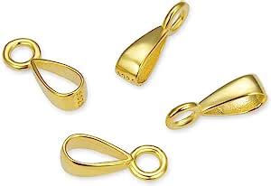 Amazon 5pcs Adabele Authentic Gold Plated 925 Sterling Silver