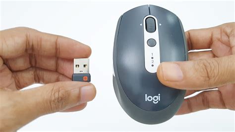 How To Pair Logitech M585m590 With Unifying Receiver Logitech Options Software Youtube