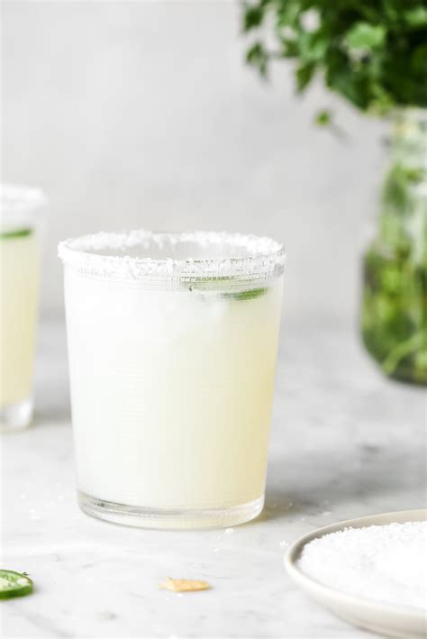 Spicy Cilantro Jalapeño Margarita With Spice