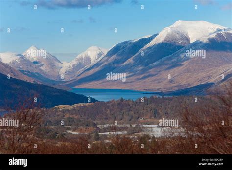 Loch Etive And Surrounding Mountains Stock Photo Alamy