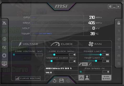 What Are The Best And Safe Settings For Msi Afterburner Rpcmasterrace