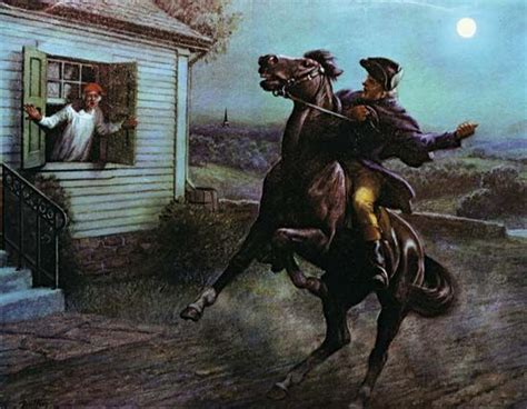 Paul Revere’s Ride American Revolution Midnight Ride Patriot Britannica