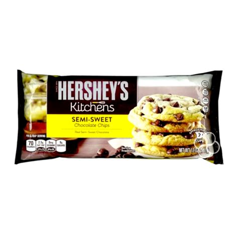 Hersheys Kitchens Semi Sweet Chocolate Chips 340g Shopifull