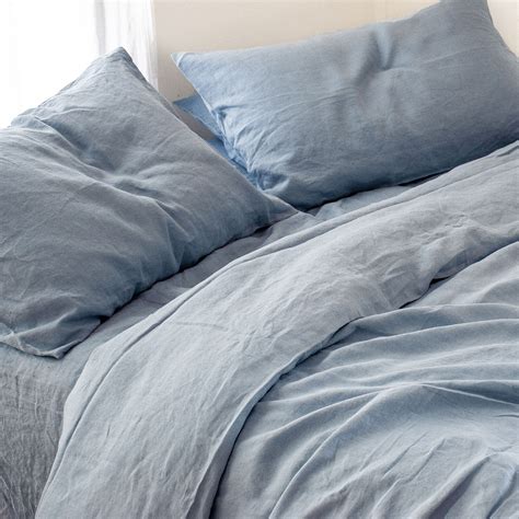 Ultra Luxurious 100 Pure French Linen Duvet Cover In Sage