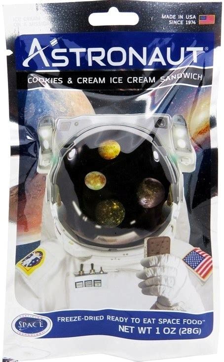 Astronaut Space Food Cookies Cream Sandwich Weltraumnahrung