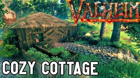 Valheim How To Build A Cute Cottage Easy Base Build Cozy Home