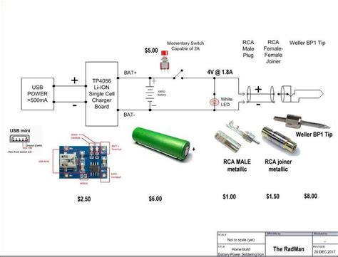 Simple Soldering Iron Circuit Diagram