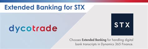 Extended Banking For Stx In Dynamics Finance