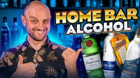How to create a HOME BAR 🍾 Essential alcohol to buy @TheDrCork - YouTube