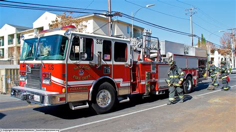 Sjs Truck 16 San Jose Fire Department Responded 3 Alarms T… Flickr