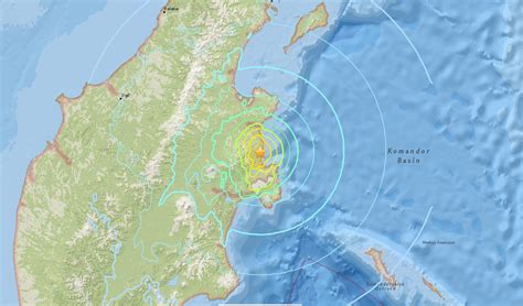 Terremoto In Russia Magnitudo Trema La Kamchatka Allerta Tsunami