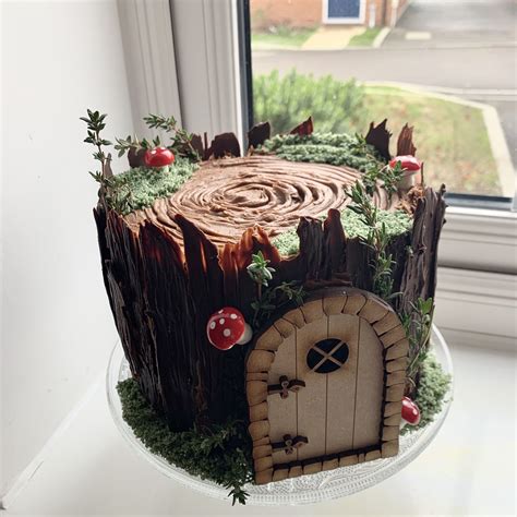 Fairy Garden Cake Fairy Garden Cake Garden Cakes Fairy House Cake