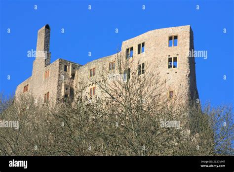 Castle ruins Idar Oberstein,Germany Stock Photo - Alamy