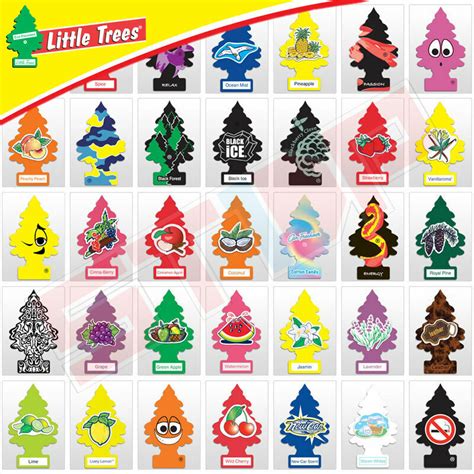 Little Trees Air Freshener Car Home Office Air Freshener 3 Pack Every Scent Ebay