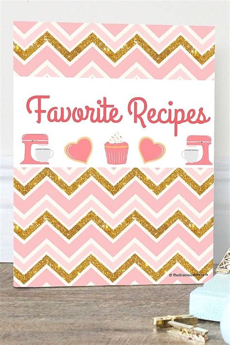 Diy Recipe Binder With Free Recipe Binder Printables Diy Recipe Binder Recipe Book Diy