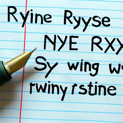 Discovering Words That Rhyme With You A Comprehensive Guide To