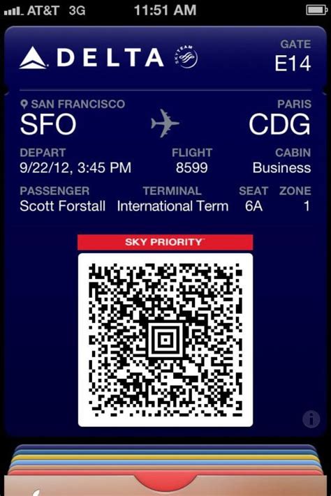 Delta And American On Board With Passbook In Iphone But Why Skift