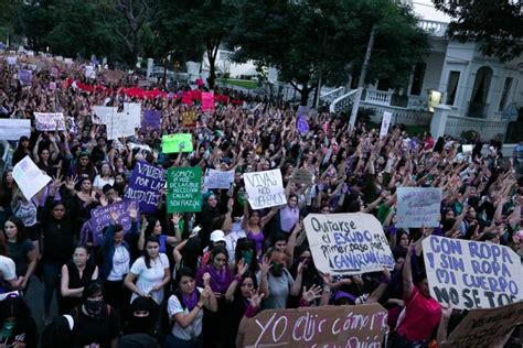 El Miedo Cambi De Bando M S Mil Mujeres Tomaron Las Calles E