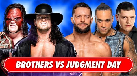 The Judgment Day Vs Kane The Undertaker Wwe Summerslam Youtube