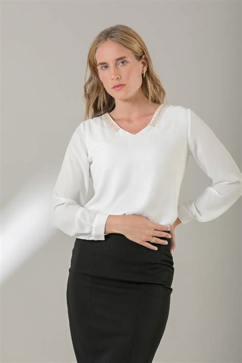 Blusa Con Anduti Gimsa Uniformes Empresariales Masculinos Y