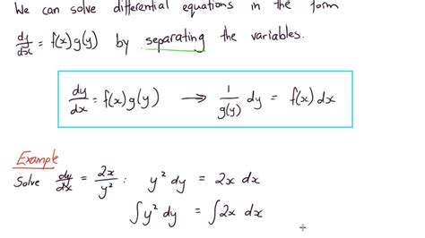 Solved Separate The Variables And Rewrite The 60 OFF