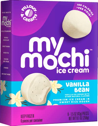 Vanilla Bean Mochi Ice Cream - My/Mochi