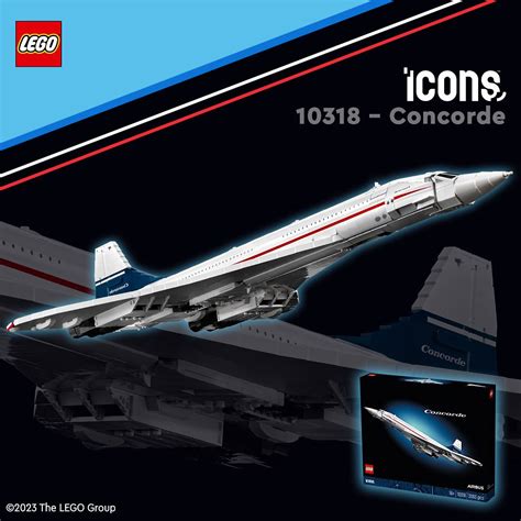 Sur Le Shop Lego Le Set Lego Icons 10318 Concorde Est Disponible En