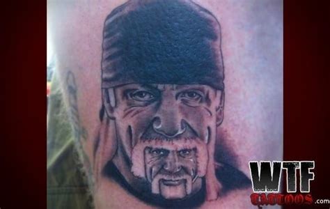 Hulk Hogan Back Tattoo