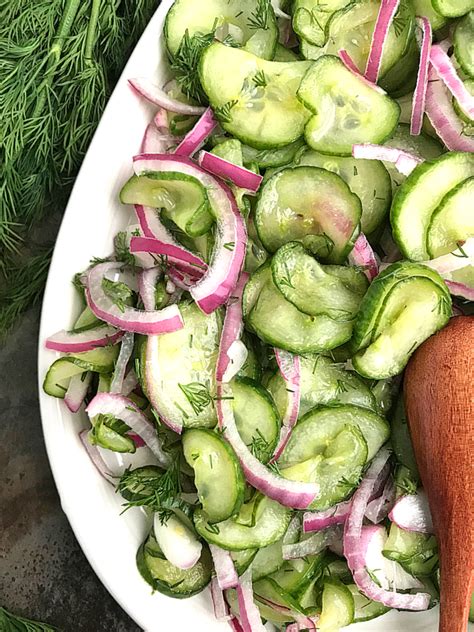 Keto Cucumber Salad Recipe Low Carb Health Club