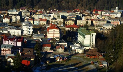 Vatra Dornei, one of the most important spa resorts in Romania