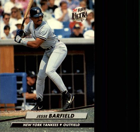 Ultra New York Yankees Baseball Card Jesse Barfield Ebay