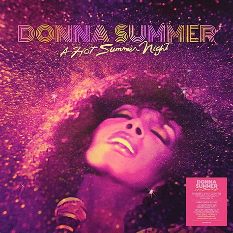 Donna Summer A Hot Summer Night 180g Purple Vinyl Retropop