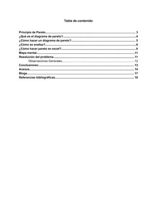 Trabajo Diagrama De Pareto Excel Avanzado Pdf