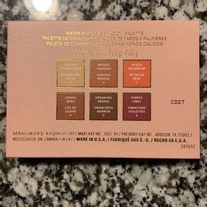 Mary Kay Makeup Limited Edition Mary Kay Warm Hues Eyeshadow