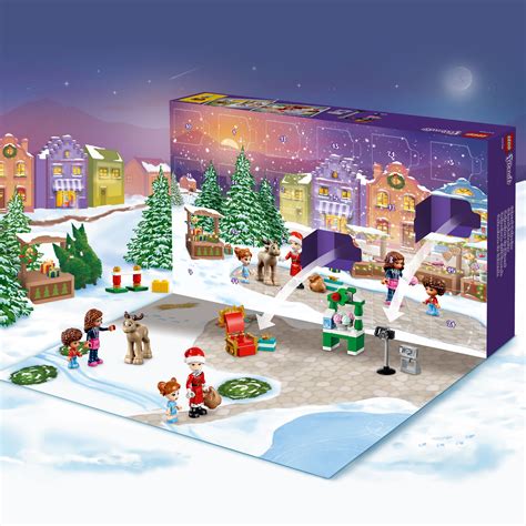 Free Shipping Lego Friends 2022 Advent Calendar 41706 Building Toy Set 312 Pieces