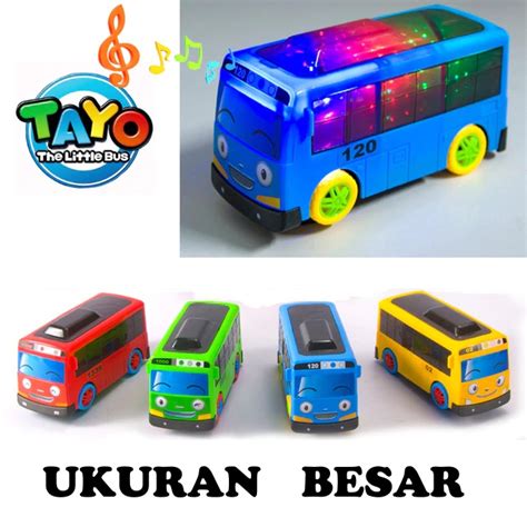 Mewarnai Gambar Mobil Tayo - Edukasi Kita