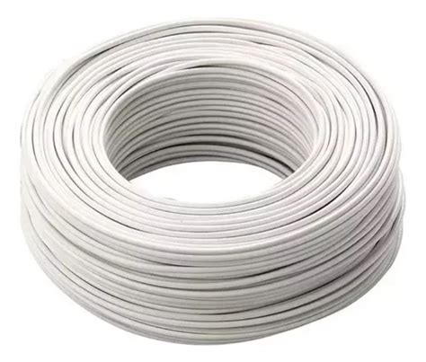 Cable Unipolar Mm Blanco Argenplas Normalizado X Mts